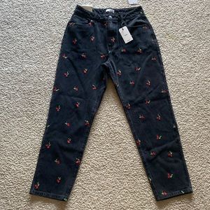 Cherry jeans
